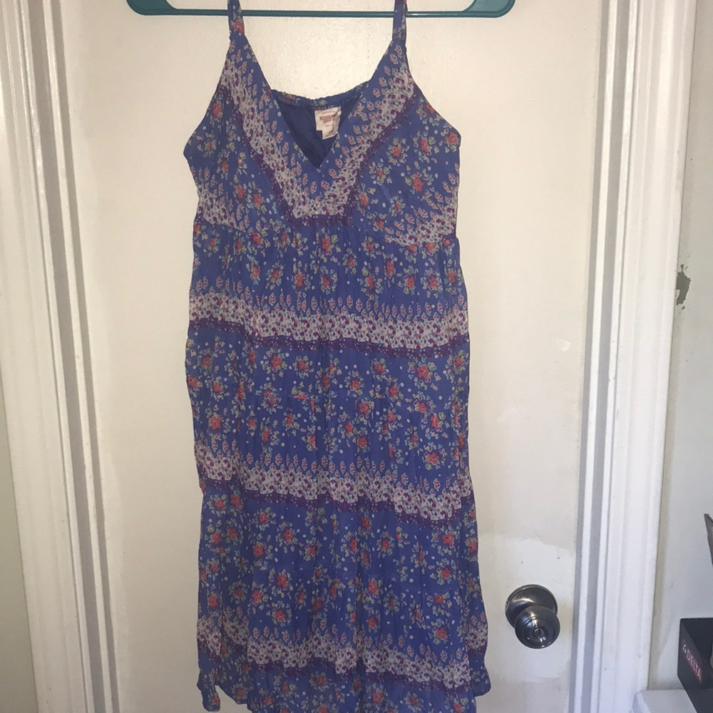 Spring floral dress